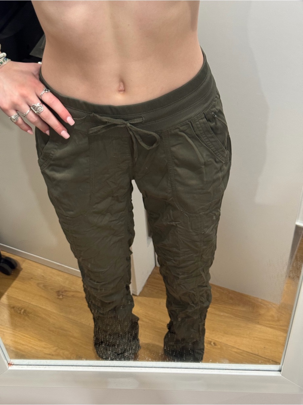 The North Face - Women’s green athletic joggers